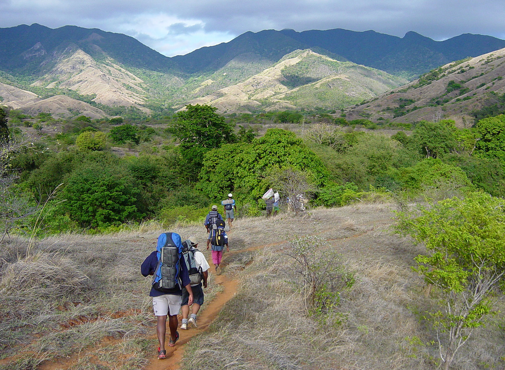 Off to the hills for several days of camping and collecting. (© Christian Peeters)