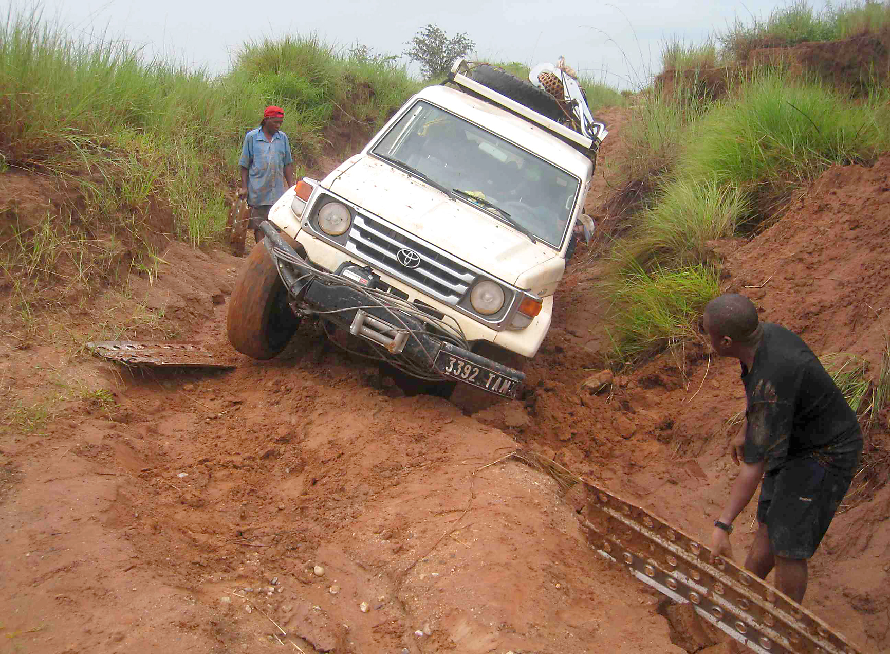 Before finding the ants, you need to get to where the ants live... (© Christian Peeters)